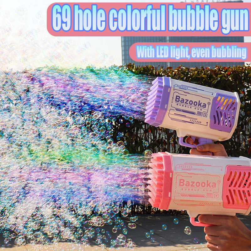 The Nebula LED Bubble Cannon